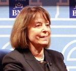 Fotografía de Nora Catelli en la BNE