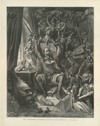 Ilustración de Doré del Quijote