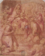 Filippo Bellini, Adoración de los Reyes Magos, c. 1600.