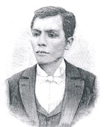 En la imagen retrato de Andrés Bonifacio