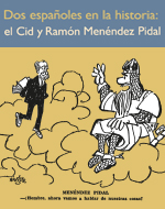 Imagen de la exposición Dos españoles en la historia: el Cid y Ramón Menéndez Pidal