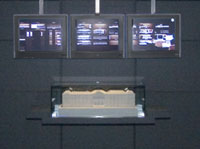 Imagen de la maqueta de la Biblioteca Nacional
