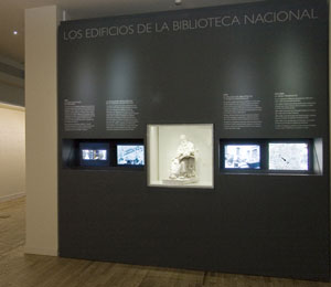 Imagen de la sala la Biblioteca a través de la Historia