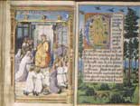 Imagen de un libro iluminado