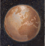 Ilustración de la "Geografía elemental" de Martín Ferreiro