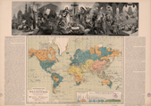 Juan Vilanova y Piera. Atlas geográfico universal