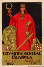 Cartel de la Exposición General Española de Sevilla, 1929