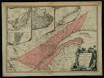 Quebec (Kanada) (Probintzia). Mapa orokorrak. 1788