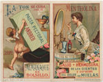 Calendario de bolsillo 1892. Dr. Andreu. Madrid