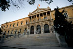 Façana de la Biblioteca Nacional d'Espanya