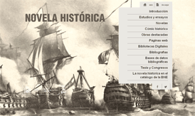 Portada de la guía de novela histórica