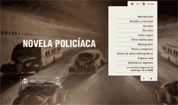 Portada de la guía de novela policíaca