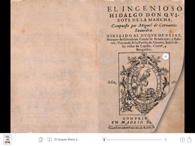 Quijote interactivo
