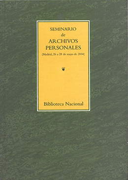 Seminario de archivos personales
