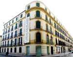 Imagen del edificio de la Fundación Picasso, Museo Casa Natal