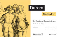 Gráfica de la exposición Durero grabador. Del Gótico al Renacimiento