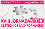 Logo de las XVIII Jornadas de Gestión de la Información