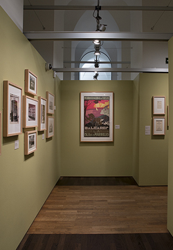 En la imagen sala de exposiciones