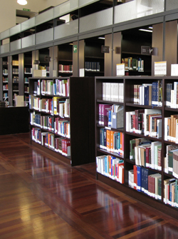 En imagen sala de información bibliográfica