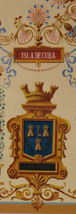 Escudo de Cuba. Isla de Cuba