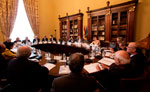 Fotografía de la Sala del Patronato de la BNE