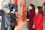 Reina Letizia visita la exposición Concepción Arenal