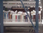 Estantería de libros del Almacén