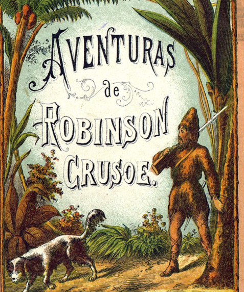 Cubierta de las Aventuras de Robinson Crusoe