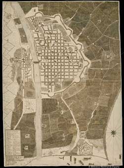 Lima (Perú). Planos de población. 1768 