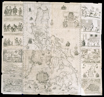 Filipinas (Islas). Mapas generales. 1734 
