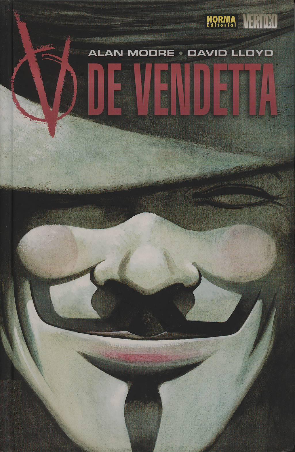 V de vendetta de Alan Moore y David Lloyd. Biblioteca Nacional de España