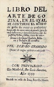 Granado, Diego. Libro del arte de cocina