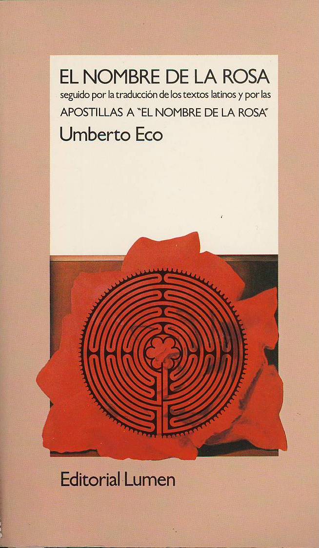 El nombre de la rosa de Umberto Eco. Biblioteca Nacional de España