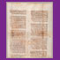 Fragmento de Sefer Torah (Rollo del Pentateuco en hebreo), s. XIV‒XV?