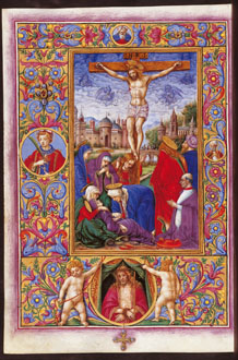 Misal con la misa de Navidad del cardenal Antoniotto Pallavicini