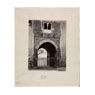 Laurent, J. Granada, la puerta del Vino por la parte del levante. (Alhambra). [ca. 1870].