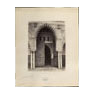 Laurent, J. Alcázar de Sevilla. Patio de las Doncellas. Puerta del Salón de Embajadores, entreabierta. [ca. 1870].