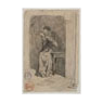 Fortuny, Mariano. Rabino leyendo. Entre 1862 y 1872.