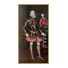Anónimo español (Copia de época sobre modelos de Sánchez Coello). Cuadro retrato de don Felipe II, Rey de España