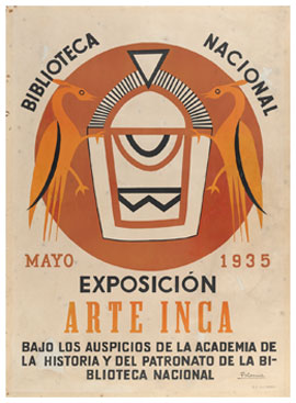 PALENCIA, Benjamín (1894-1980). Biblioteca Nacional Mayo 1935 : Exposición Arte Inca