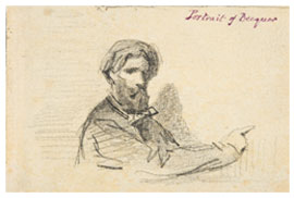BÉCQUER, Valeriano (1834-1870). Portrait of Bécquer