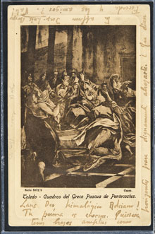 Jorge Luis y Norah Borges. Cartas y tarjeta postal a Adriano del Valle.