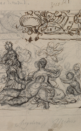 Angélica y Medoro, 1685-1686