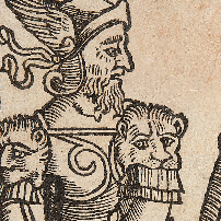 Morgante maggiore qua ltratta delle battaglie & gran fatti di Orlando & di Rinaldo, & de tutti li paladini Venetia, per Francesco Bindoni y Mapheo Pasyni compagni, 1530 