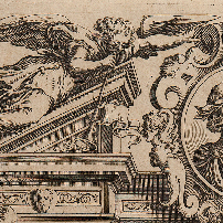 Orlando furioso nuouamente adornato di figure di rame da Girolamo Porro Venetia :appres[s]o Francesco de Franceschi senese e compagni, 1584.