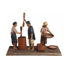 Bonifacio Arévalo y Flores. Figuras trabajando con arroz