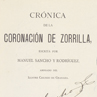 Crónica de la coronación de Zorrilla