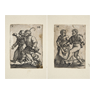 Fiestas campesinas. Hans Sebald Beham (1500-1550)