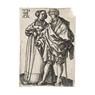 Los bailarines de bodas. Serie Pequeña I. Heinrich Aldegrever (1502-1558)