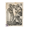 Los bailarines de bodas. Serie Pequeña I. Heinrich Aldegrever (1502-1558)